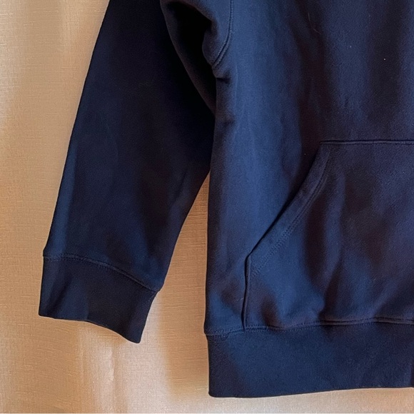 Green dog Boys Hoodie Navy Blue w/ Kangaroo pockets size S8/10. NWT - Picture 7 of 10